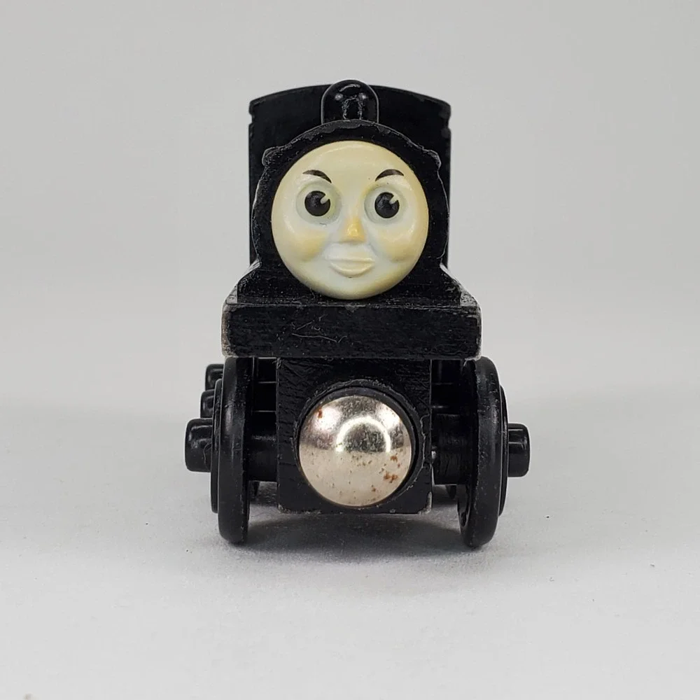 Thomas & Friends Wooden Railway Douglas Engine and Number 10 Tender Black Train